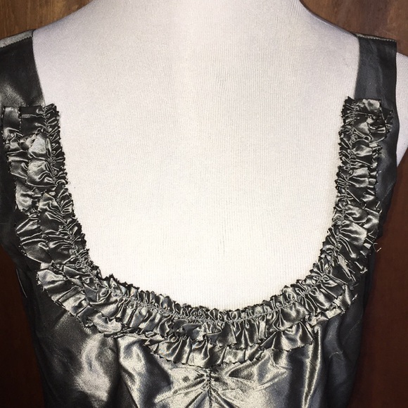 Vera Wang Silk Dress heart 💜 - Picture 2 of 7